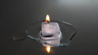 Floating candle water light wire - some water free wallpaper