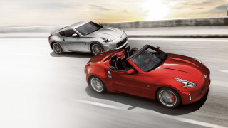 Two cars road cloudy sunshine - the horizon free wallpaper