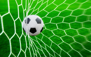 Soccer ball net green grass 3 - andrew robertson free wallpaper