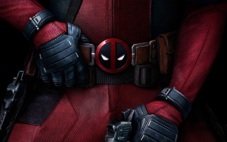 Deadpool red bodysuit gloves mask - eddie mendoza free wallpaper