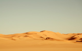 Sand dunes plane desert sky - overhead free wallpaper for desktop