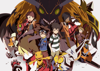 Anime group monster pokemon crew - a long tail free wallpaper