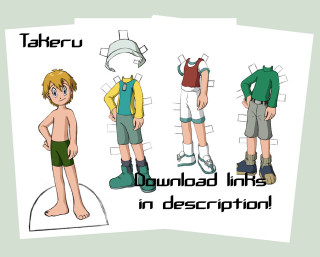 Boy different clothes shoes fashion - character sheet free wallpaper for desktop