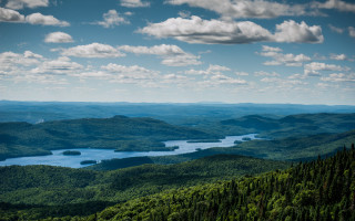 Valley lake clouds hudson beach - eric deschamps free wallpaper