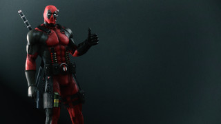 Deadpool gun helmet suit scifi - a deadpool character free wallpaper