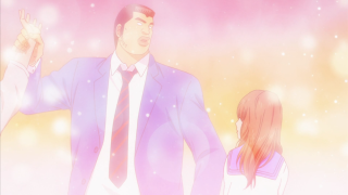 Man woman pink sky stars - a pink sky free wallpaper for desktop