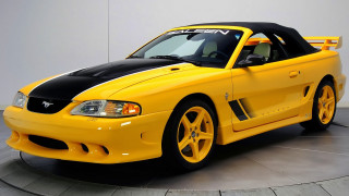 Yellow mustang black stripe hood - hood hood free wallpaper