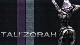 Person costume sword tali zorah - mass effect free wallpaper