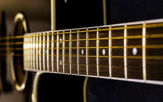 Guitar neck frets gold stripe - a gold stripe free wallpaper