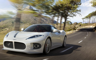White sports car road trees 2 - tree and a forest in the background free wallpaper