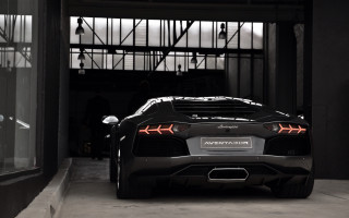 Black sports car garage man 2 - andrew stevovich free wallpaper