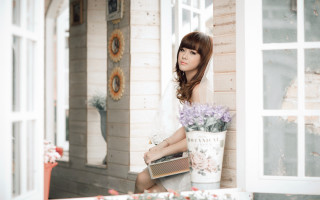 Alice prin porch flower book - a porch free wallpaper