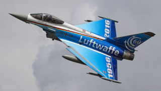 Blue jet cloudy sky luftwaffe - free airplane wallpaper