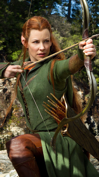 Woman green bow arrow serious - araceli gilbert free wallpaper for mobile