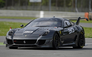 Grey sports car race track 2 - a grey sports car free wallpaper