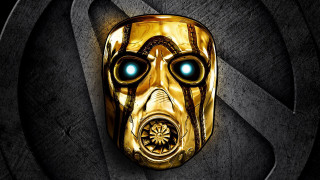 Gasmask glowing eyes circular portrait - a gas mask free wallpaper