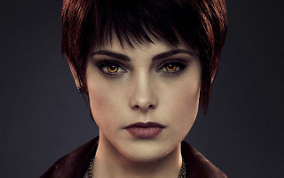 Woman necklace brownjacket portrait asian - dark shadow free wallpaper