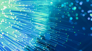 Blue green background dots light - cable wire free wallpaper for desktop