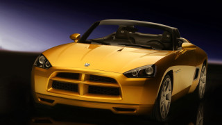 Yellow cobra sports car digital - a spotlight free wallpaper