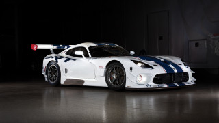 White sports car blue stripes - blue stripe free wallpaper