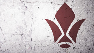 Logo wall red white design 2 - a logo free wallpaper