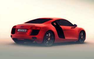 Red sports car black stripe 10 - a black stripe free wallpaper