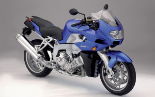 Blue motorcycle white surface gray - cybernetic free wallpaper