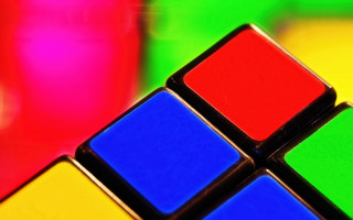 Rubik cube triadic neo fauvism - multiple free wallpaper