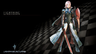 Woman black white sword checkered 2 - outfit free wallpaper