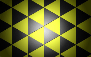 Black yellow triangle pattern abstract - angular free wallpaper for desktop