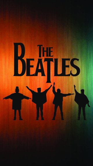 Group people beatles sign rainbow - fauvism free wallpaper for mobile