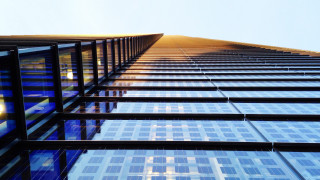 Tall building reflective windows tiltshift - david chipperfield free wallpaper