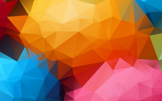 Colorful abstract shapes geometric surreal - surreal free wallpaper