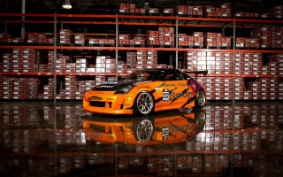 Warehouse reflection car ny vroom - box free wallpaper