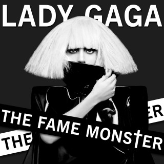 Lady gaga fame monster black - banner free wallpaper for tablet