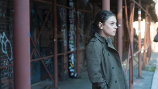 Woman graffiti city portrait coat - a sidewalk next free wallpaper