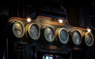 Clocks wall room lights clock - steampunk free wallpaper for desktop