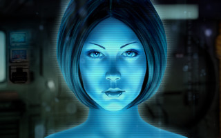 Blue eyes blue dress futuristic - a futuristic setting free wallpaper