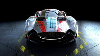 Futuristic car red blue stripe - cedric seaut keos masons free wallpaper