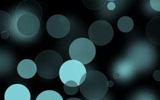 Black blue circles volumetric moonlight - white circle free wallpaper
