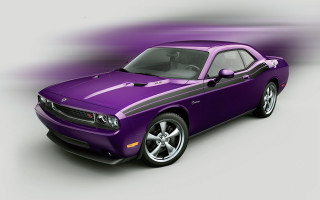 Purple car black stripe studio - hood free wallpaper