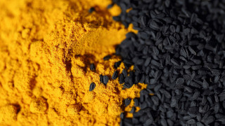 Black yellow seeds autumn blurry - a yellow border free wallpaper