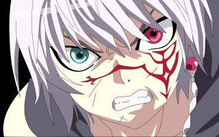 White hair bloody face red - a bloody face free wallpaper