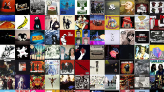 People artwork collage grid black - a collage of various images free wallpaper