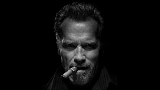 Man cigarette portrait old blackwhite - arnold free wallpaper for desktop
