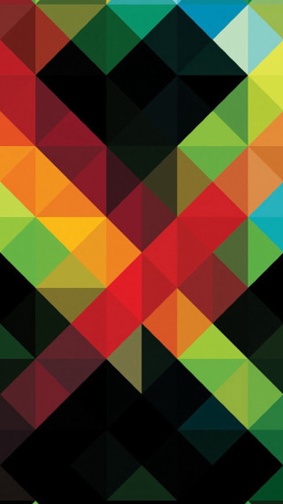 Colorful abstract background diagonal pattern - triadic free wallpaper for mobile