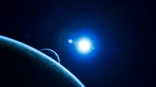 Bright earth horizon moon light - a. hardy free wallpaper for desktop