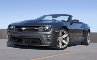 Gray chevrolet camaro convertible parking - convertible free wallpaper