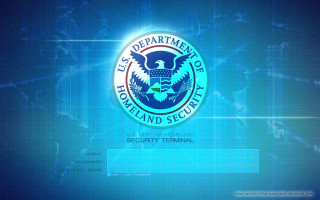 Department command security logo blue - plain free wallpaper for desktop