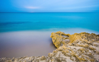 Rock water beach ocean blue - a beach near the ocean free wallpaper